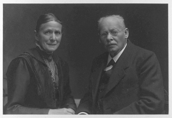 Karl Hutter und Josefine Frey aus Ravensburg. Bild ca. 1918